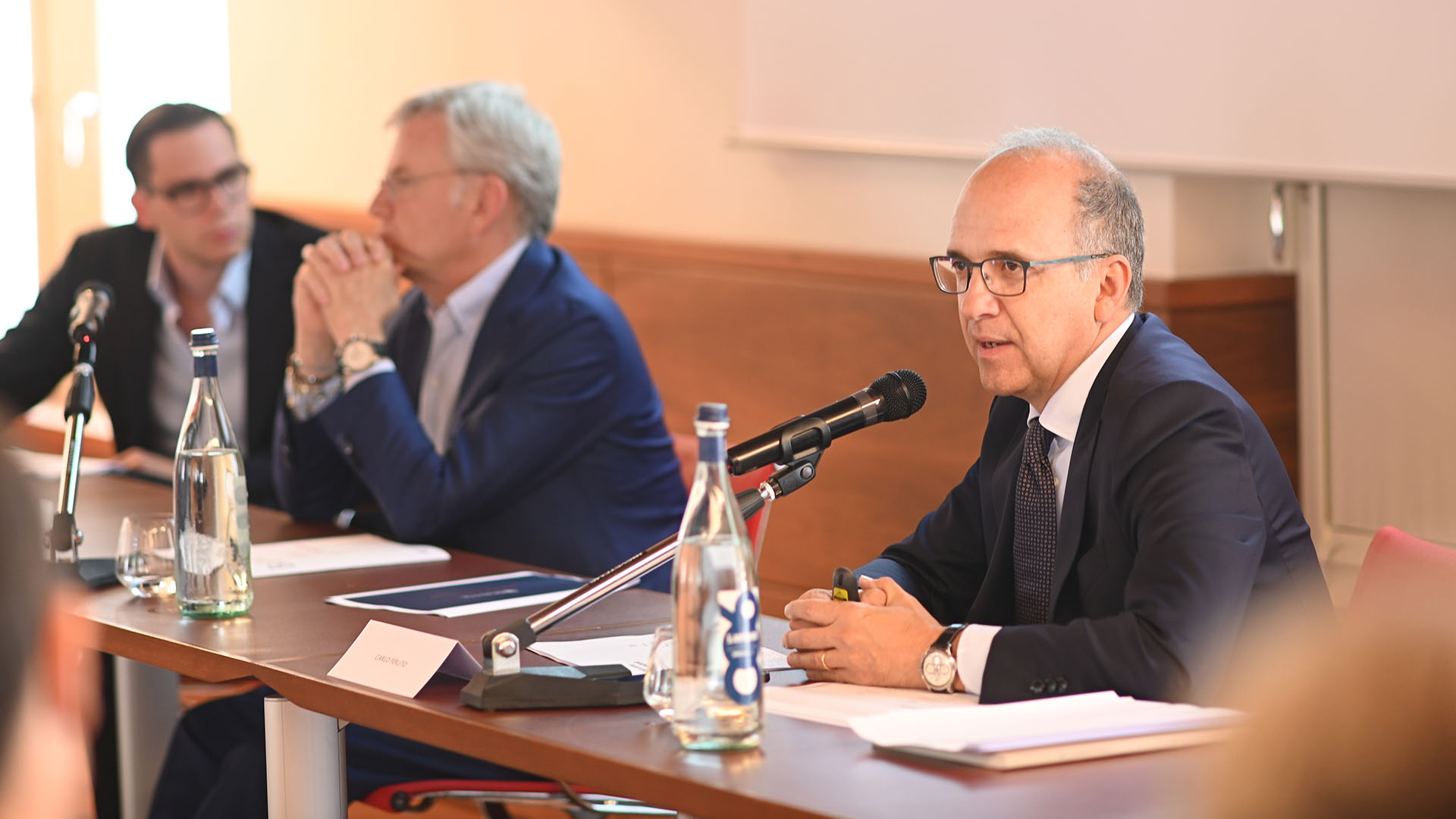 Carlo Ferlito, gi direttore generale di fabbrica d'Armi, da quest'anno affianca il presidente Franco Gussalli Beretta nel ruolo di Amministratore delegato
