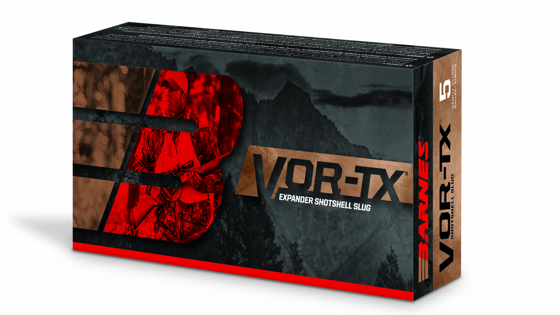 La rinnovata confezione della cartuccia Vor-Tx Expander Shotshell di Barnes